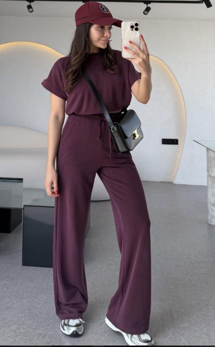 Modal Tracksuit With T-Sleeve T-Shirt