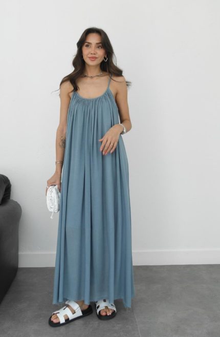 Blue Santos Strap Dress