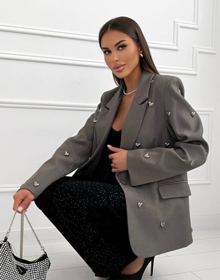 Сако Loved Grey blazer