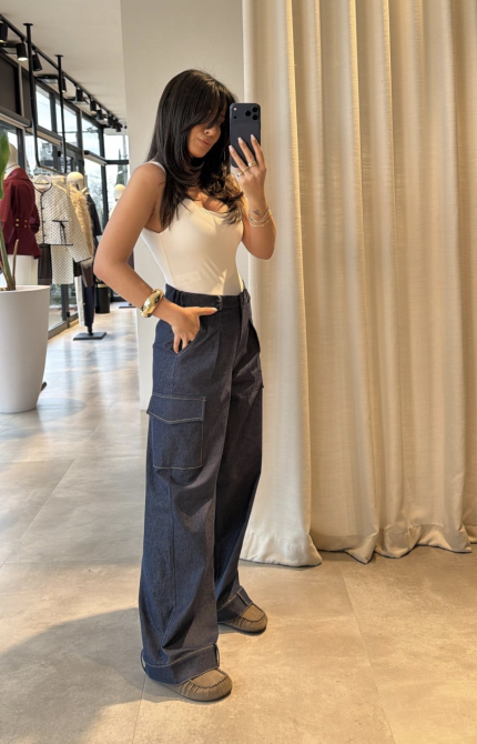 Stellaire Denim Trousers
