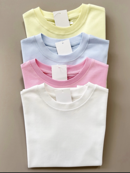 Dilvin Pastel Cotton Tshirt