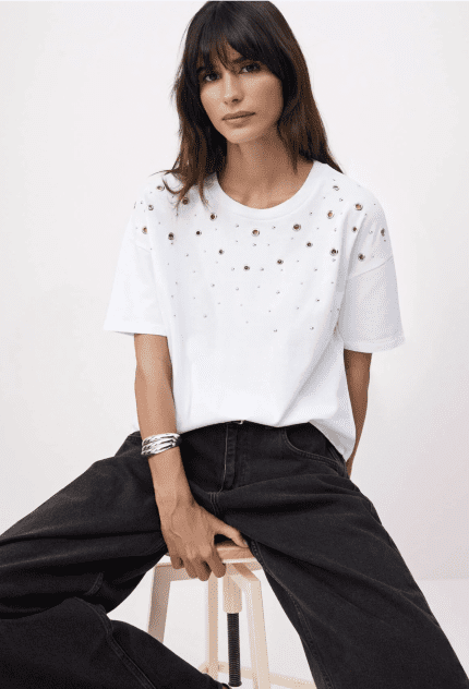 White Oversize Tshirt