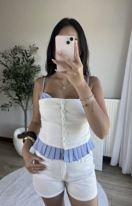 Shirt Detail Alexa Top